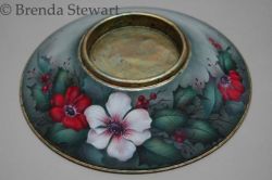 Christmas Floral Candle holder