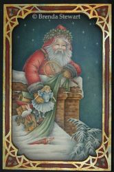 Down The Chimney He Goes