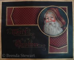 Santa Floor Cloth