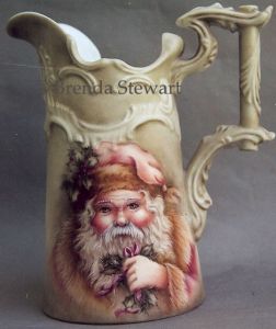 Santa's Milk & Cookie Pitcher