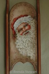 Santa Sled "You Better Watch Out"