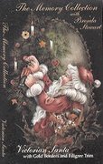 Victorian Santa w/Gold Borders & Filigree