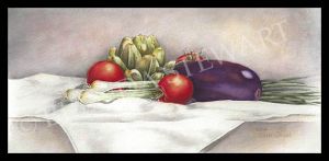 Market Bounty Watercolor E-Tutorial