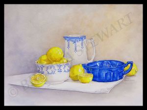 Flow Blue & Lemons E-Tutorial